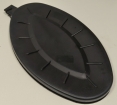 Black rubber hatch cover 460x270mm (HATCHC1