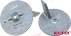 Алюминиевый анод для Yamaha, Mercruiser (REC664-45371-01AL
