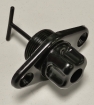 Пробка для слива воды черная Ø27mm - тип E (HSDRAINPLUG-E