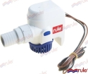 Pump RULE 1100 GPH 70l/min 12V(3.3A) Ø29mm RM1100B (RU1100