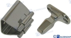 Door holder 41x33mm stainless steel (GS72389