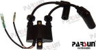 Ignition coil assy OEM: Mercruiser: 339-879147T71, 879147T71; OMC: 5040649; Parsun: F20-05000400; Tohatsu: 3BJ060400M (PAF20-05000400