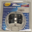 Navigation light - crystal white - PA 115-3A 135° - 12V 10W - white housing (LAL30563