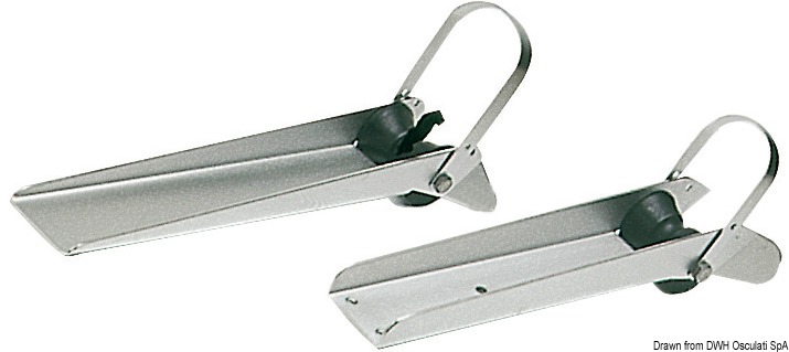 SS bow roller 393 x 52 mm