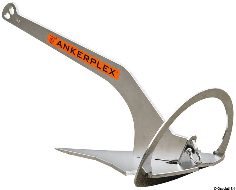 Aluminium foldable anchor 16,5 kg