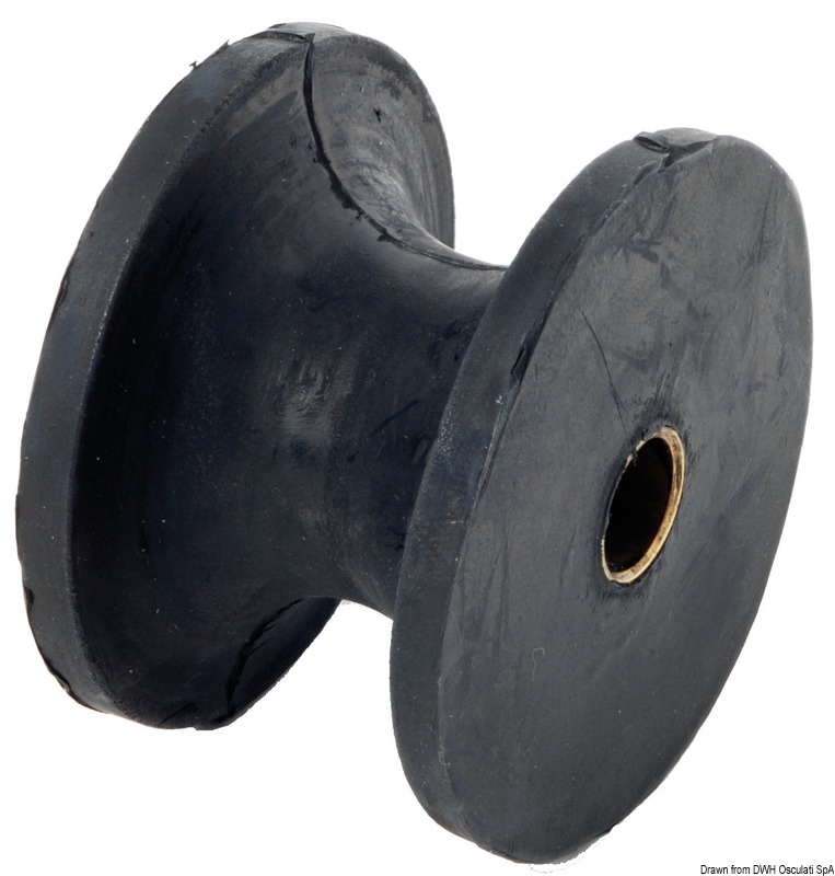 Spare pulley for bow roller