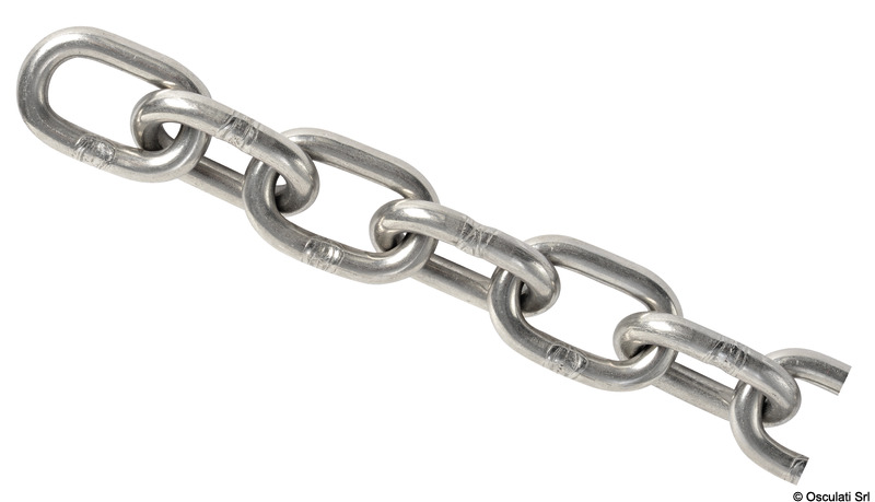 SS Genoese chain 8 mm x 50 m
