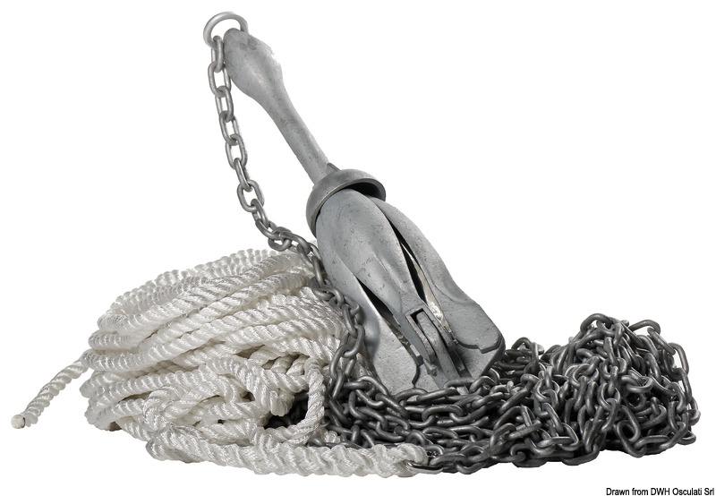 Grapnel anchor package 4 kg
