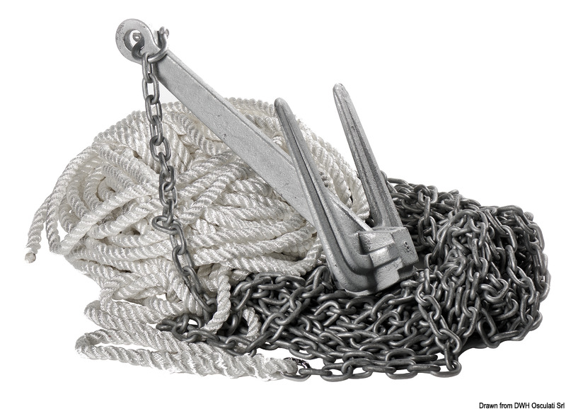 Hall anchor package 8.8 kg