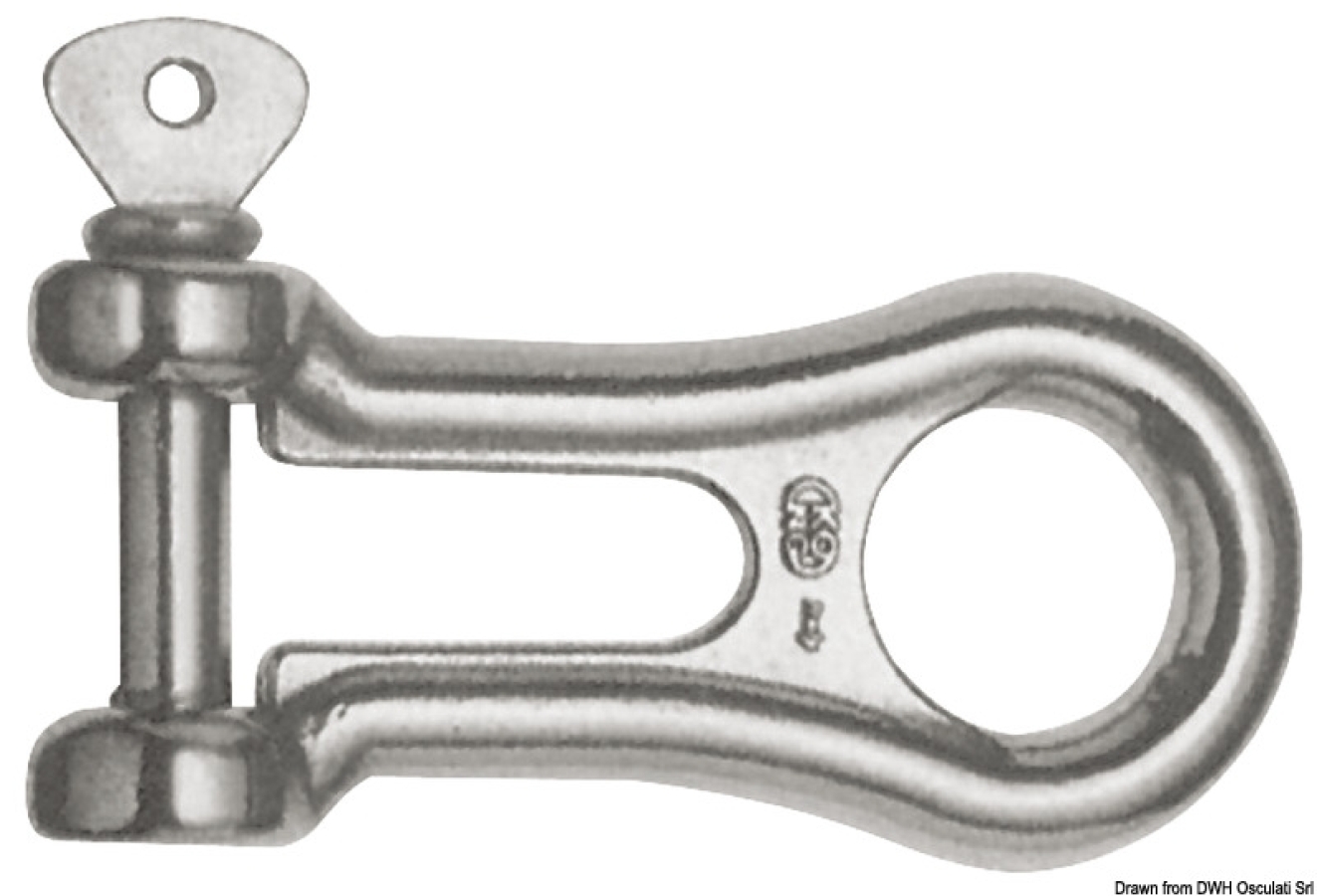 U-Bolt chain gripper connector 6/8mm