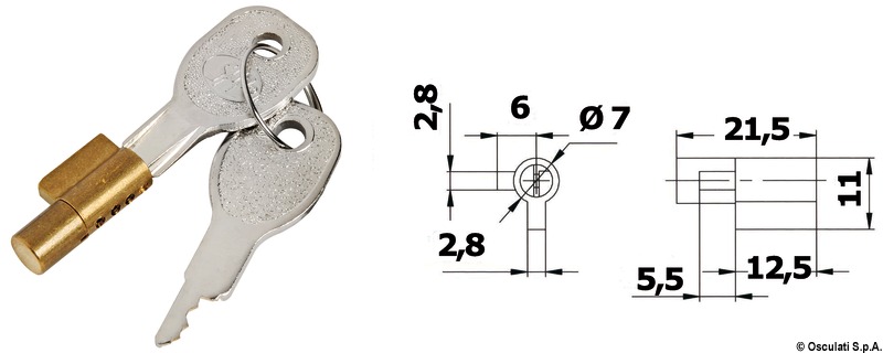 Padlock for hook