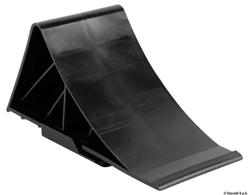Support + black safety chock