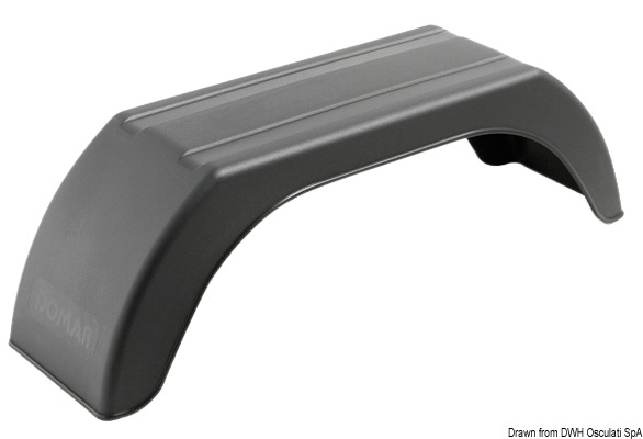 Moplen mudguard, 8" wheels