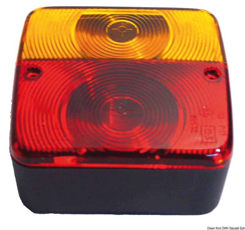 RIGHT rear light 3 functions 2 bulbs