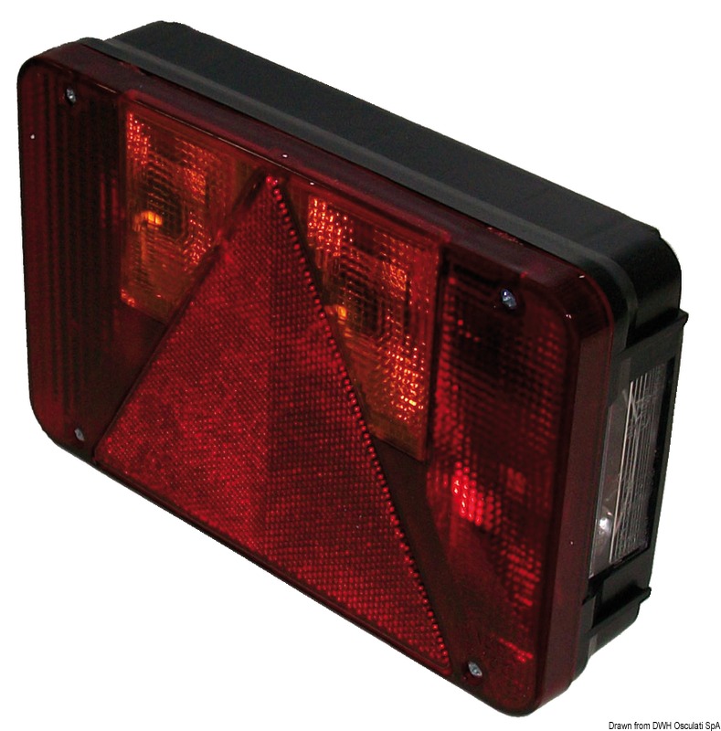LEFT rear light 5 functions 4 bulbs