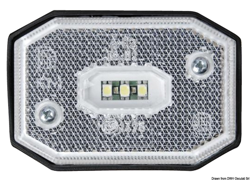 LED front white light