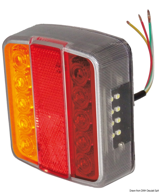 RIGHT/LEFT rear LED light, 4-light