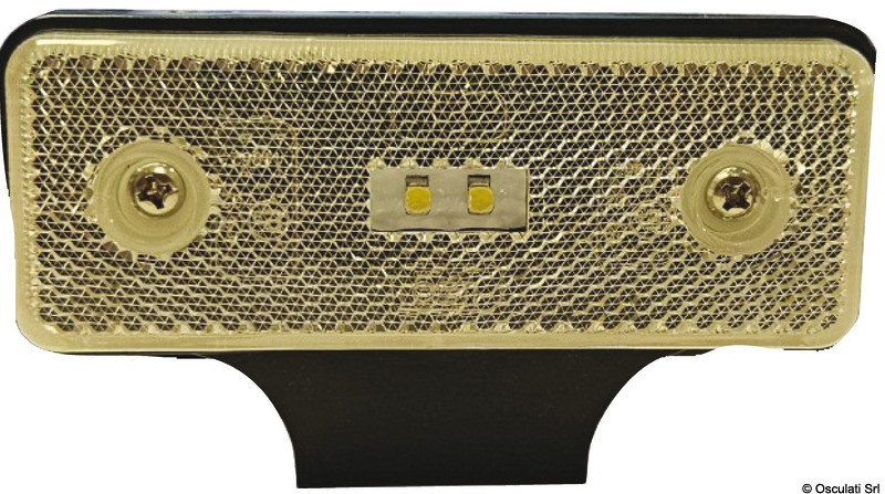 Side position white LED light 12/24 V