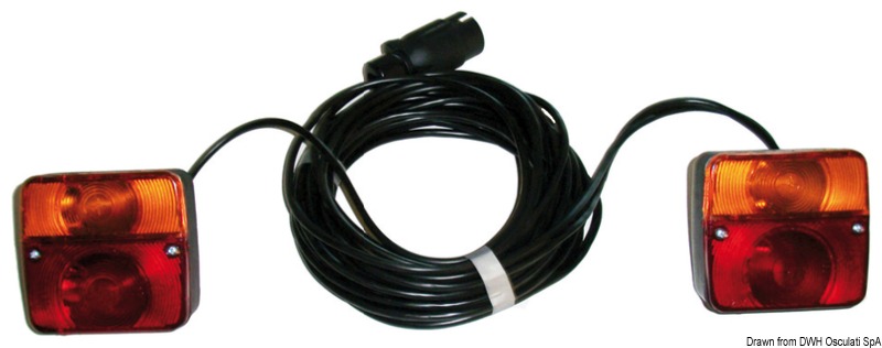 Rear light kit screw mounting