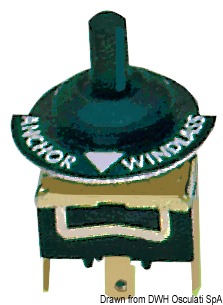 Anchor winch switch kit