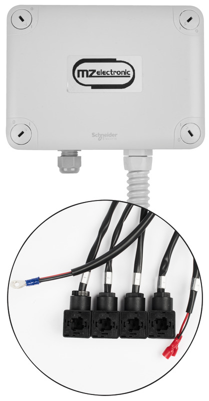 Radiocontrol w/central unit for gangplanks