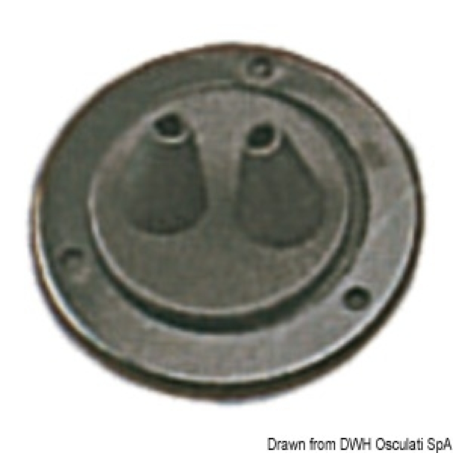 Bellows for remote control cables, made of rubber  Ø77mm