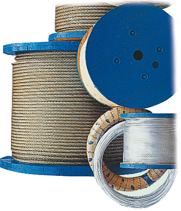 Wire rope AISI 316 19-wire 10 mm
