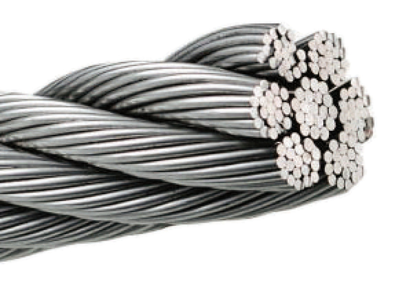 Wire rope AISI 316 133-wire 10 mm