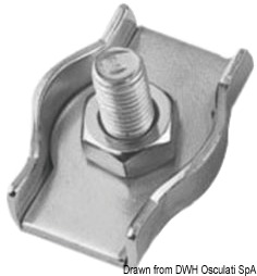 SS simple clamp 3 mm