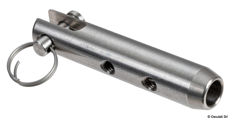 SS fork terminal for lifeline Ø 6 mm