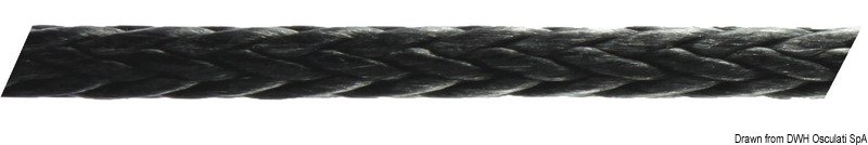 Excel Marlow D12 DSK78 braid no cover black 4 mm