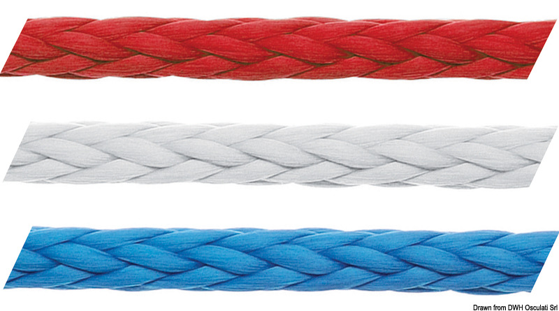 Marlow Excel PS12 braid, blue 4 mm