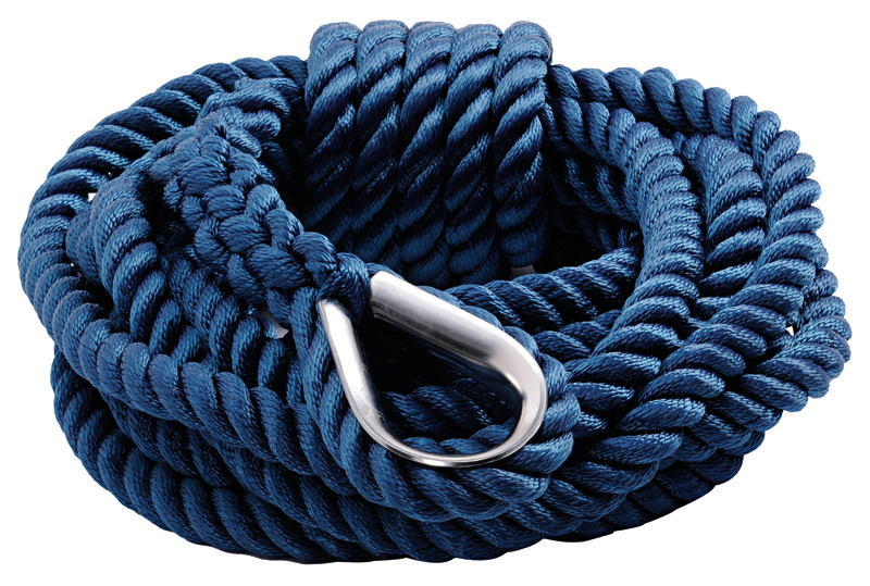 Mooring line blue 24 mm x 15 m