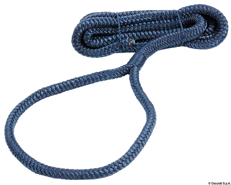 Tauvošanās virve Ø10mm x 2m - navy zils