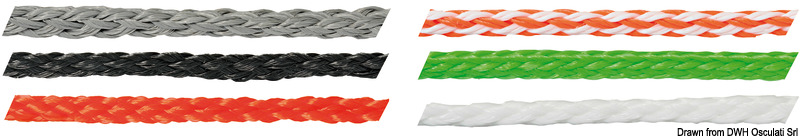 Levilene braid white 10 mm