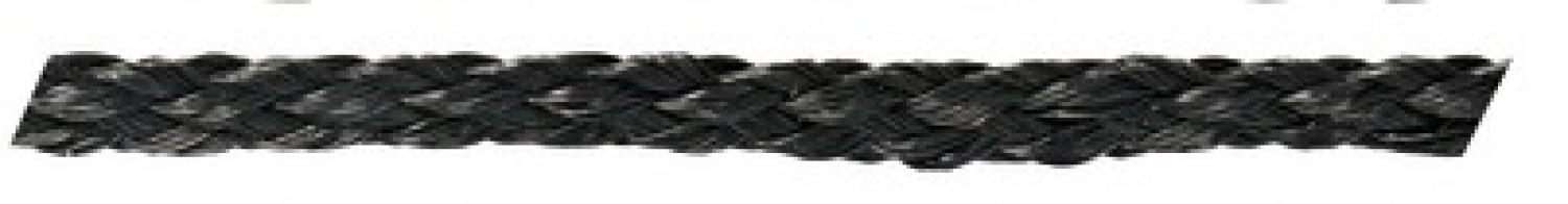 Levilene braid black Ø 12 mm - floating - max load 800kg