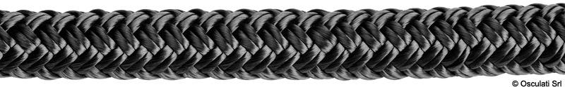 Double braid black 24 mm