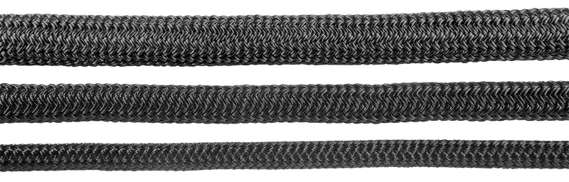 Megayacht double mooring braid black 24 mm