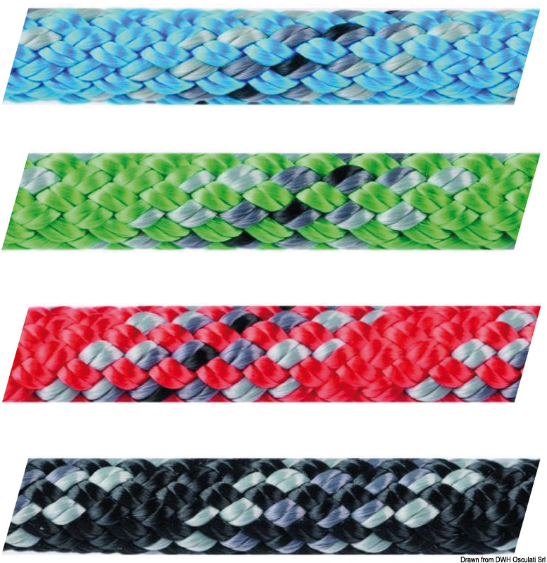 MARLOW D2 Club line 8 mm blue