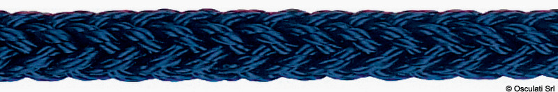 All Round blue braid 12 strands 14mm