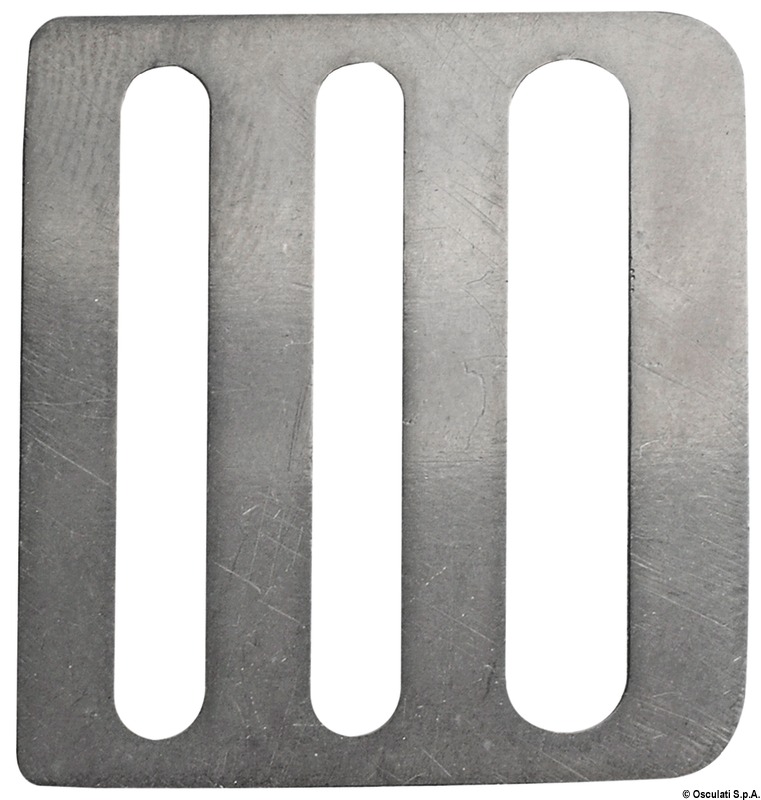 3-slit AISI 304 buckle 30 mm