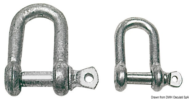 Shackle made of GHD steel 8 mm
