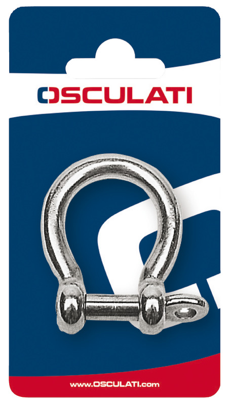 Bow shackle AISI 316 10 mm (retail 1 pc.)