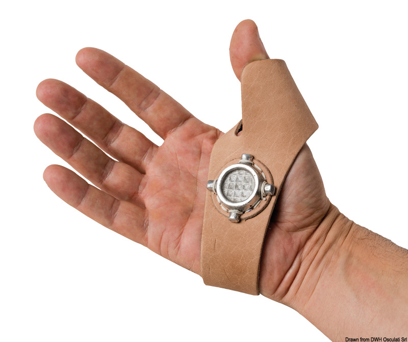 Sewing reinforced palm right