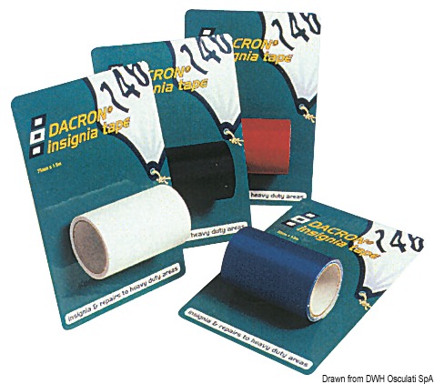 Adhesive tape 75 mm x 1.5m blue