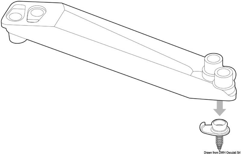 Tool for Q-SNAP fasteners orientation and fixing