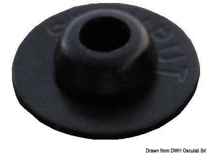 Stayput Press plastic flange black