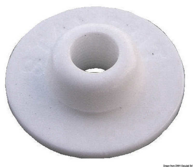 Stayput Press plastic flange white