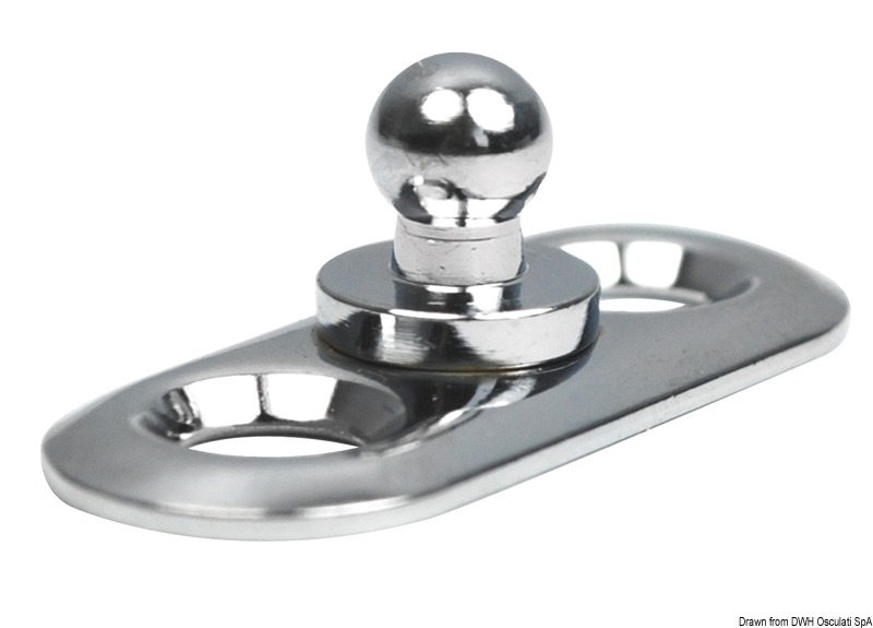 Loxx male snap fastener + plate