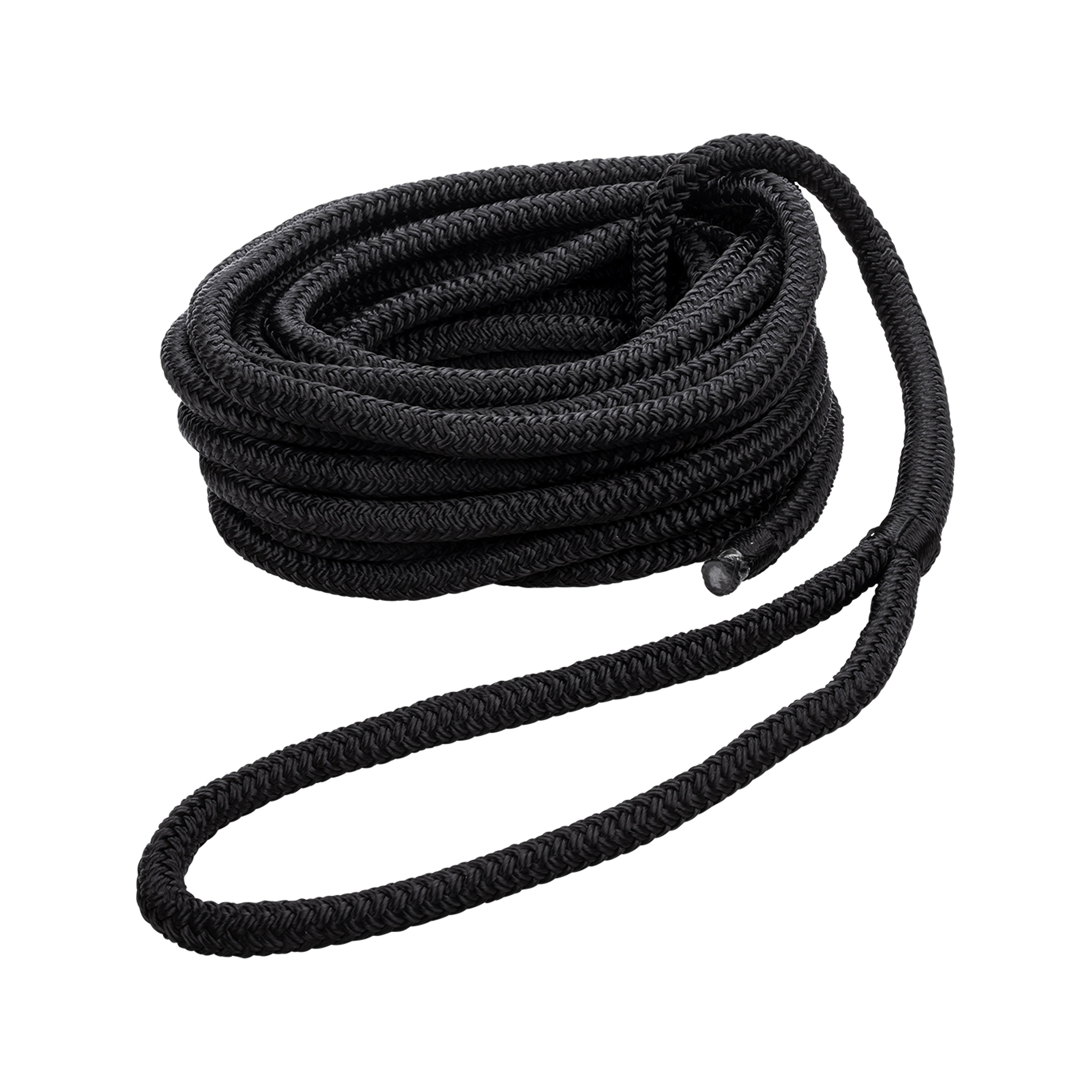 Qvarken Mooring Rope Dockline with eye 16mm 6m black